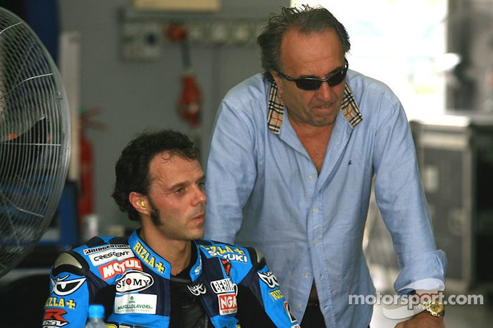 Carlo Pernat con Loris Capirossi