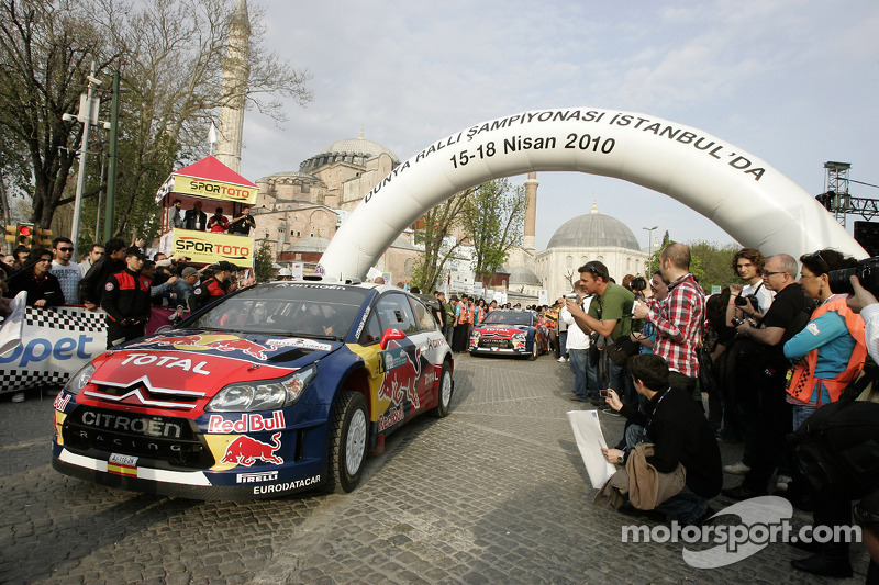 Daniel Sordo and Marc Marti, Citroën C4 Citroën Total World Rally Team