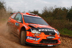 Хеннинг Сольберг и Илка Минор, Ford Focus RS WRC 08, Stobart VK M-Sport Ford Rally Team