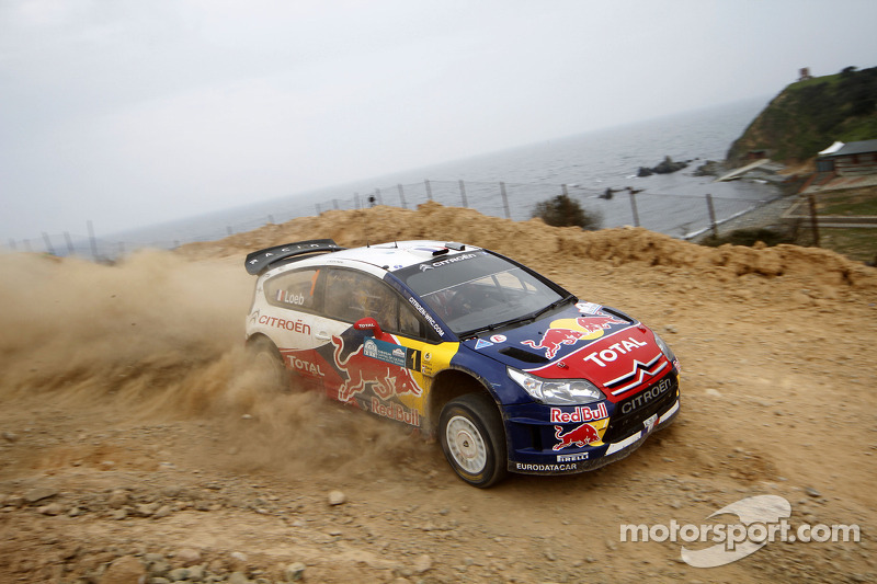 Sébastien Loeb en Daniel Elena, Citroën C4, Citroën Total World Rally Team