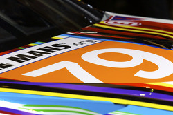 Presentación de la BMW Art Car, Centro Pompidou, París: el 17 BMW arte coche detalle