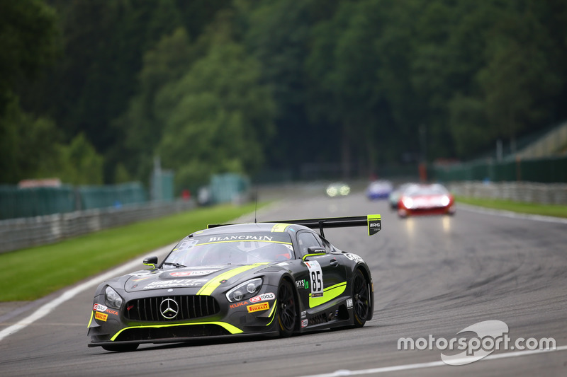 1. #85 HTP Motorsport, Mercedes-AMG GT3: Luciano Bacheta, Indy Dontje, Clemens Schmid