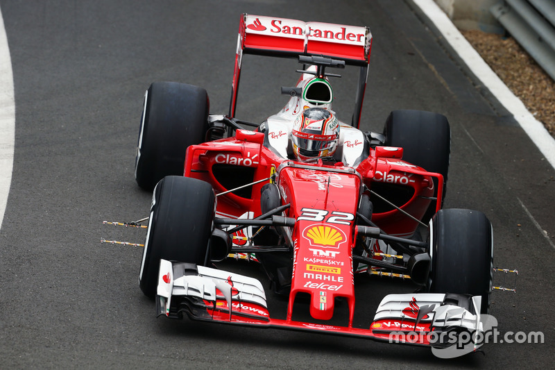 Charles Leclerc, pilote d'essais Ferrari SF16-H