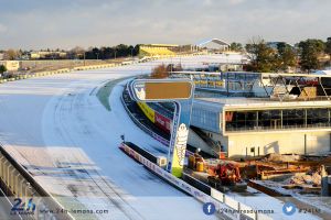 Le Mans nevado. Foto: Le Mans